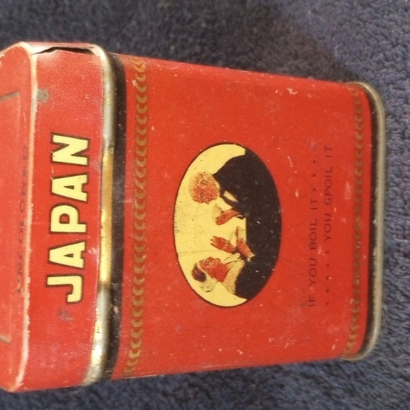 Vintage Golden Wedding Tea Tin 1/4LB - Picture 4 of 9